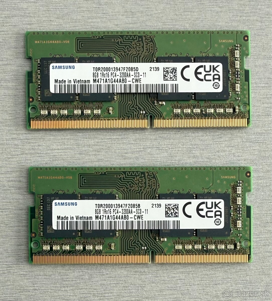 Samsung 8GB DDR4 3200MHz So-DIMM RAM