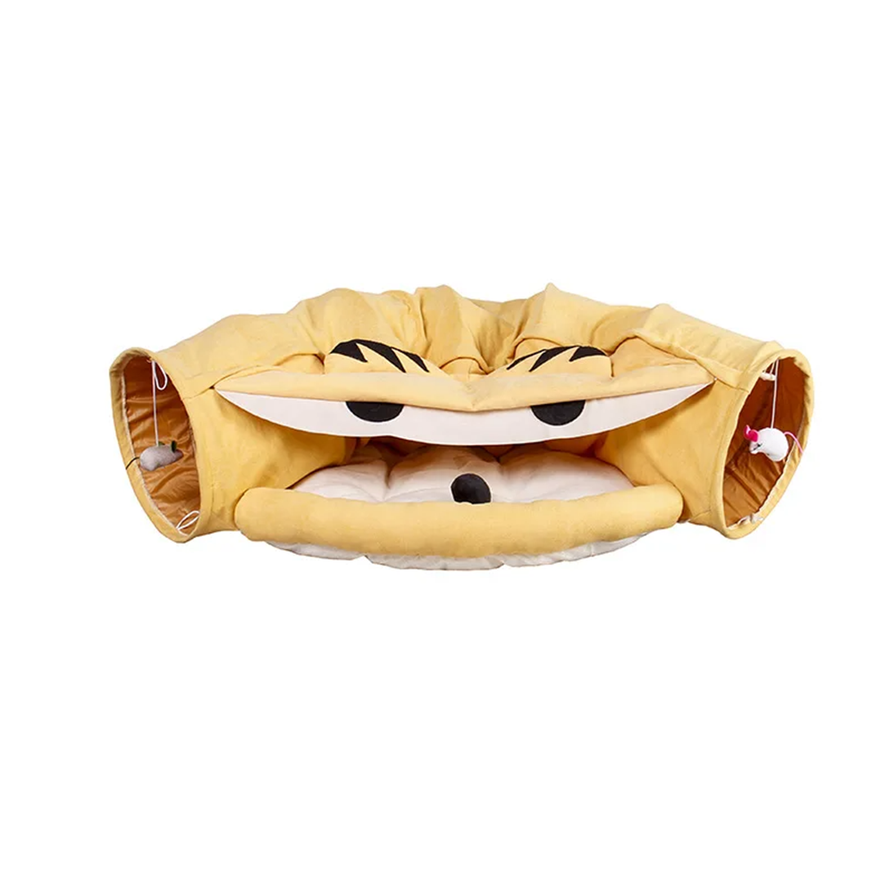 Pelech garfield – dve ležoviská, s tunelom