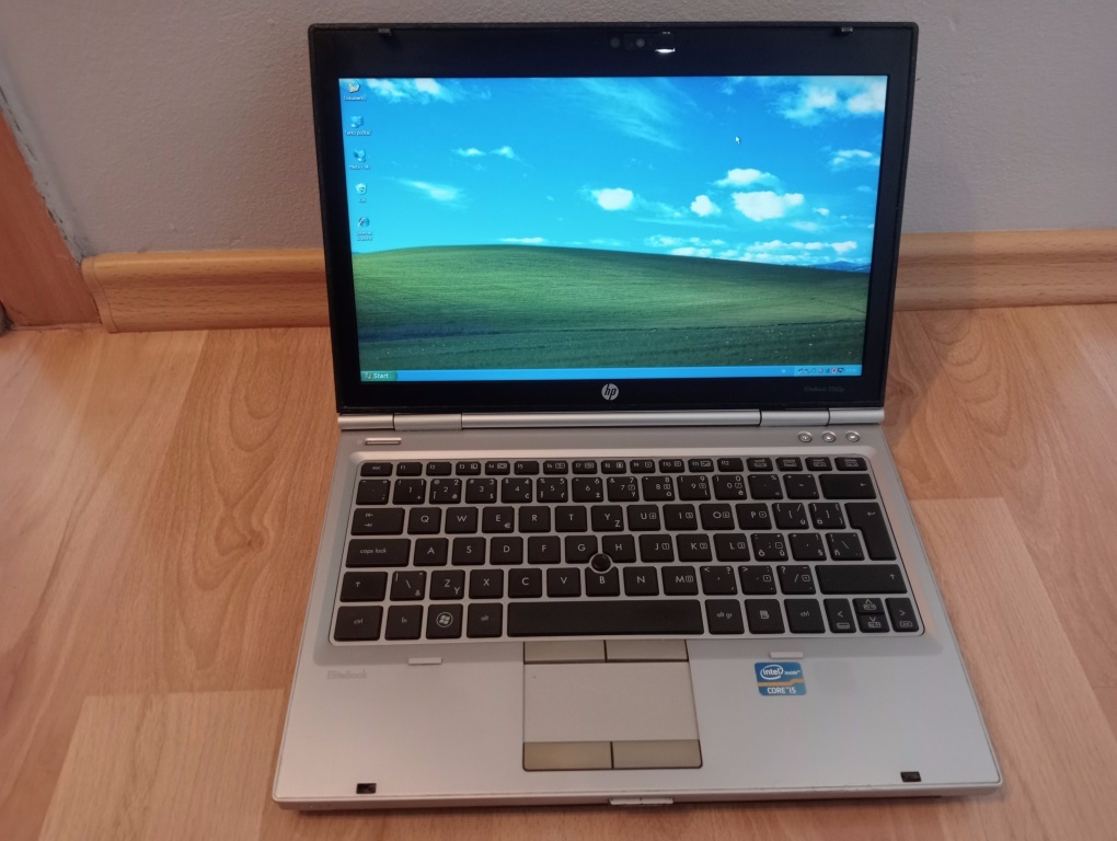 HP elitebook 2560p - Intel core i5 - 4gb ram - WIN XP