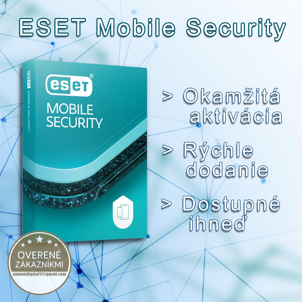 [✔️] ESET Mobile Security | 3 ročná licencia |