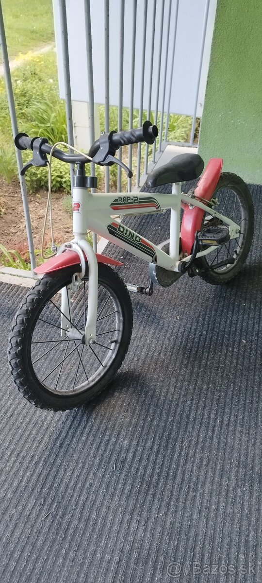 Detský bicykel veľkosť 16