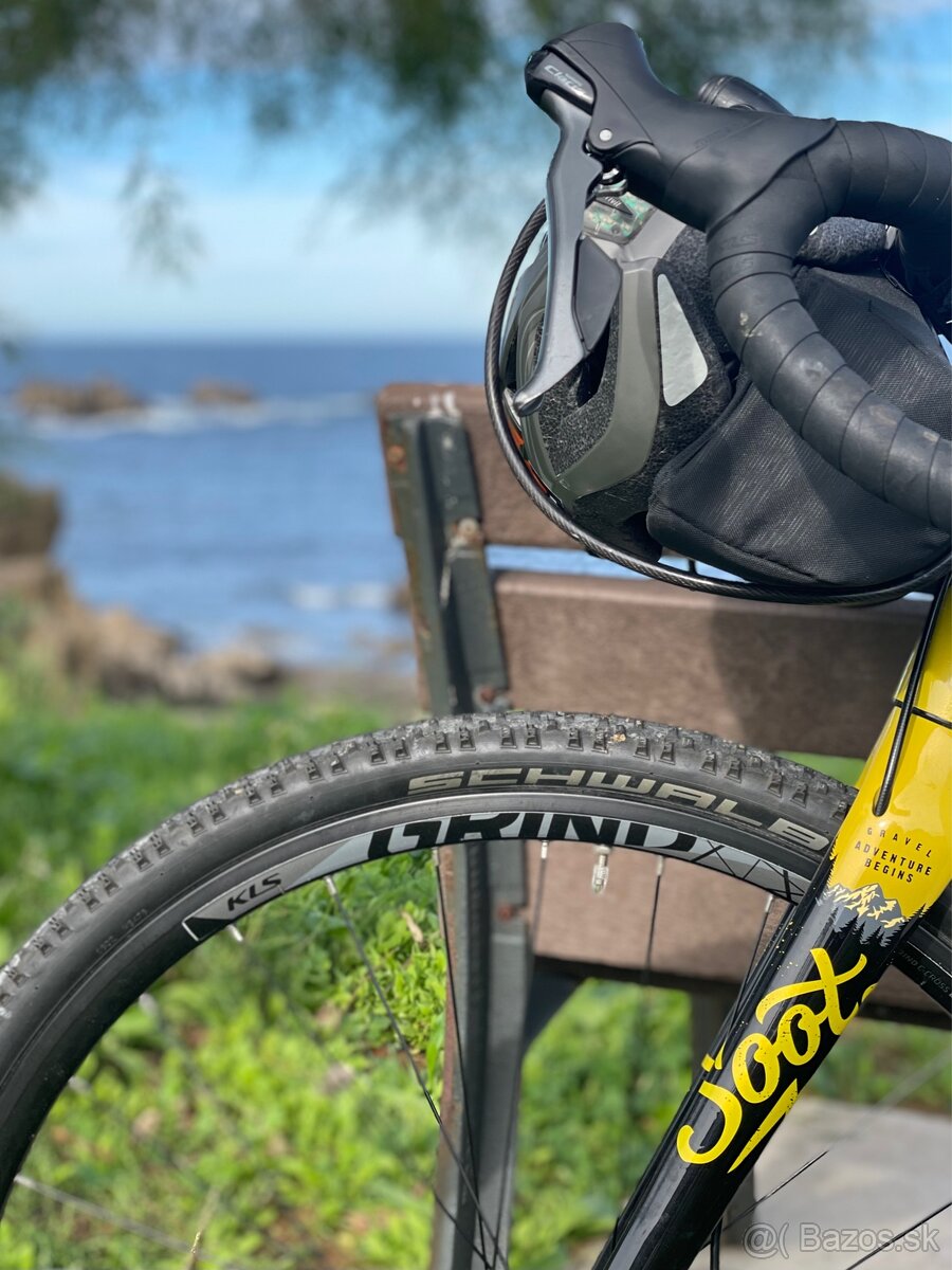 Gravel Bicykel Kellys Soot 30 žltý | M