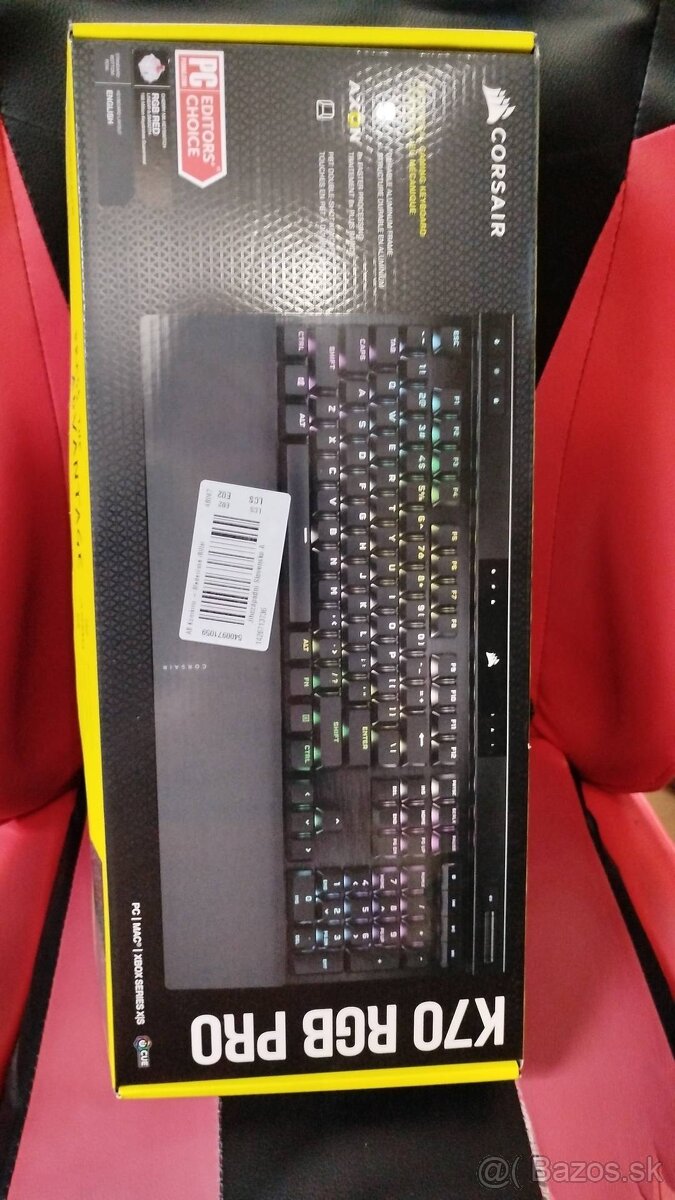 Corsair K70 RGB PRO Cherry MX Red – US