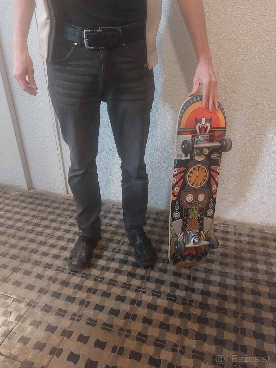Skateboard Spartan Canadian Maple Deck a Pennyboard Worker