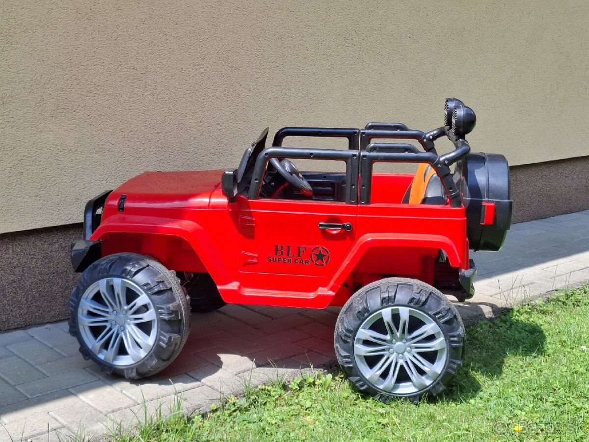 Detské elektricke autíčko JEEP4x4