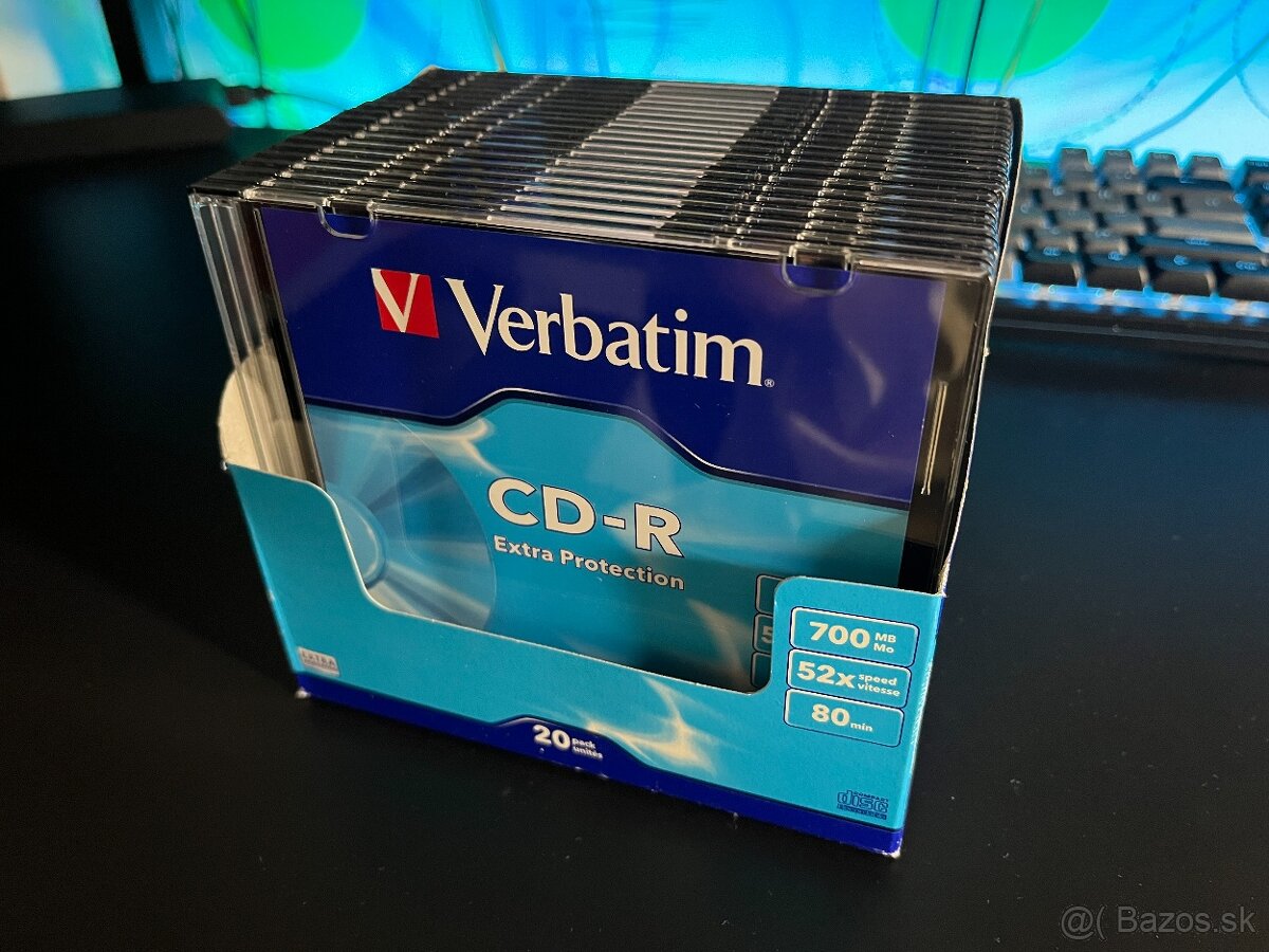 Verbatim CD-R 700MB 19ks