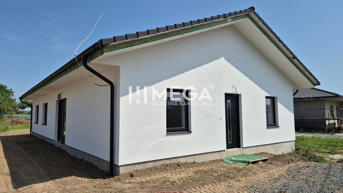 PREDAJ MODERNEJ NOVOSTAVBY (bungalov) v obci DLHÉ KLČOVO - A