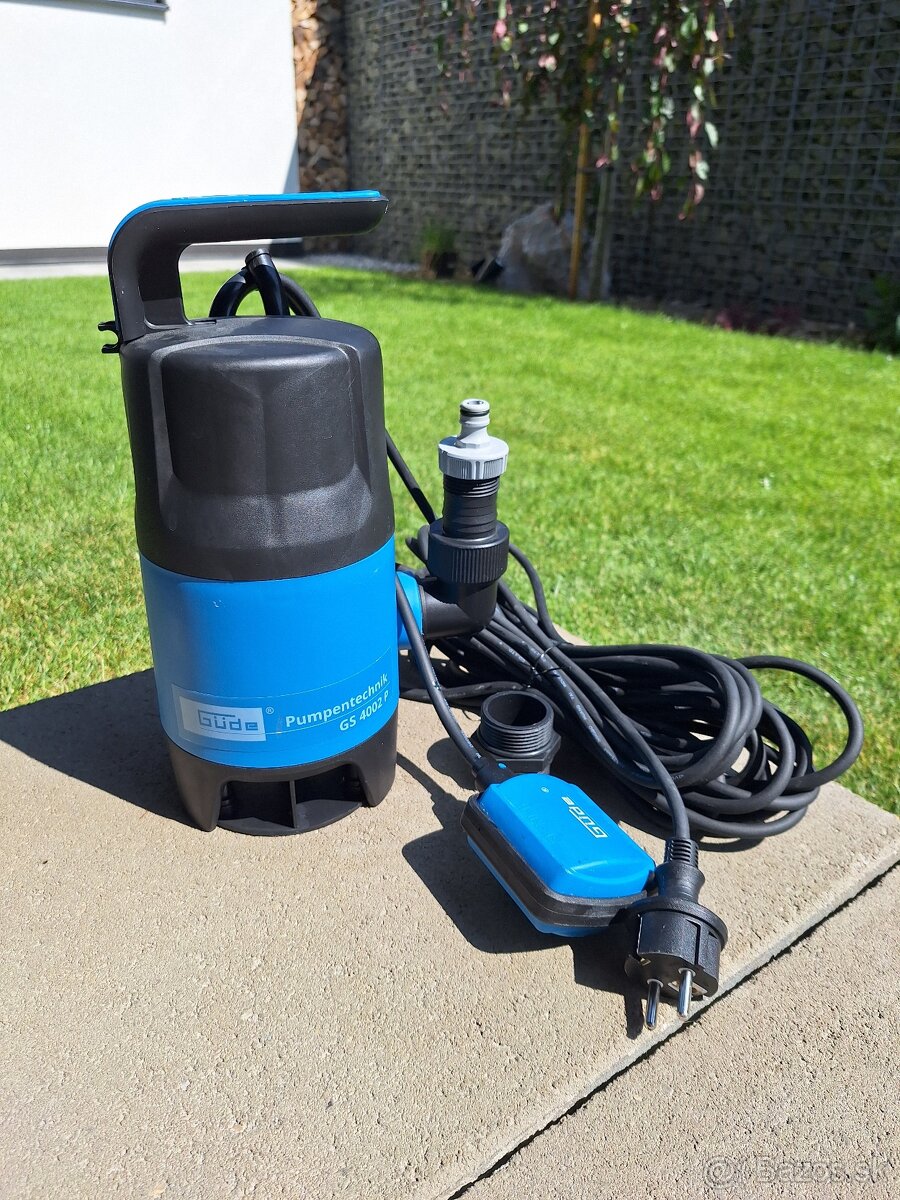 Predám ponorné čerpadlo zn. GÜDE GS 4002 P