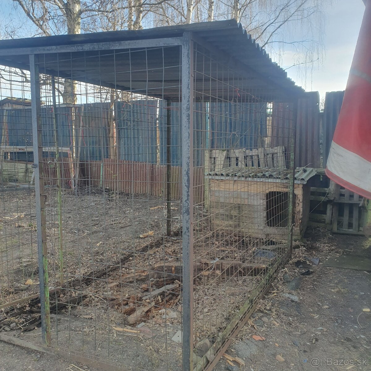 Voliera koterec pre psa