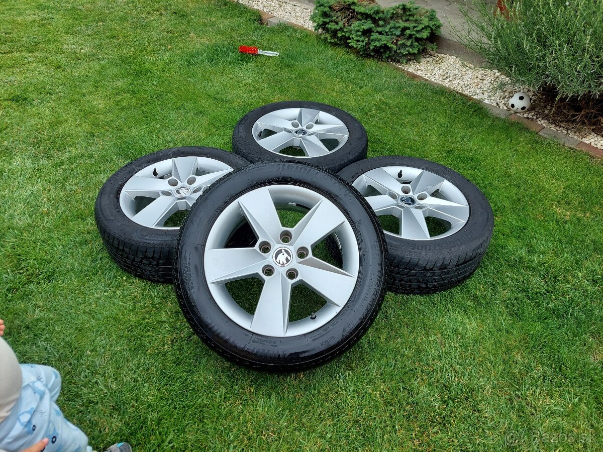 Alu Disky Original Octavia 3,5x112 R16