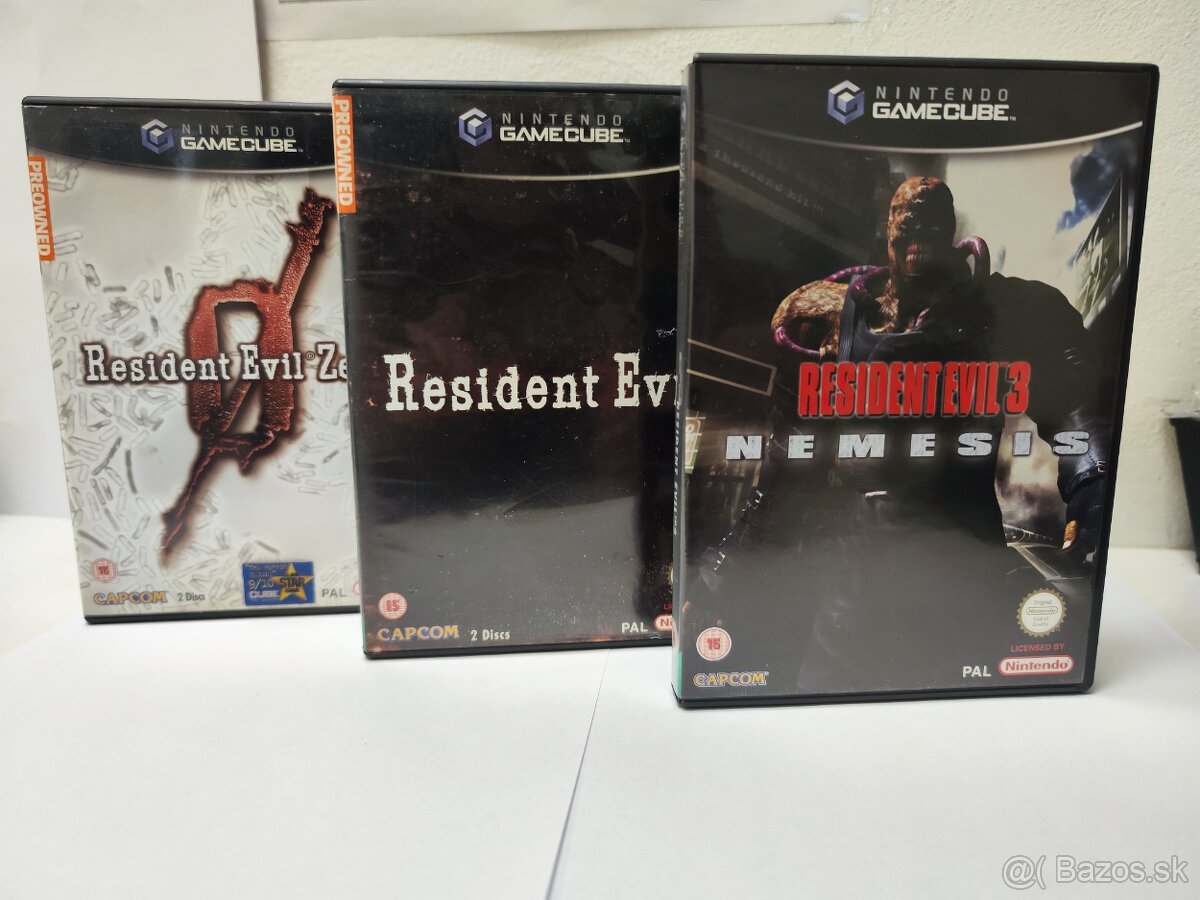 Predám hry na NINTENDO Gamecube.