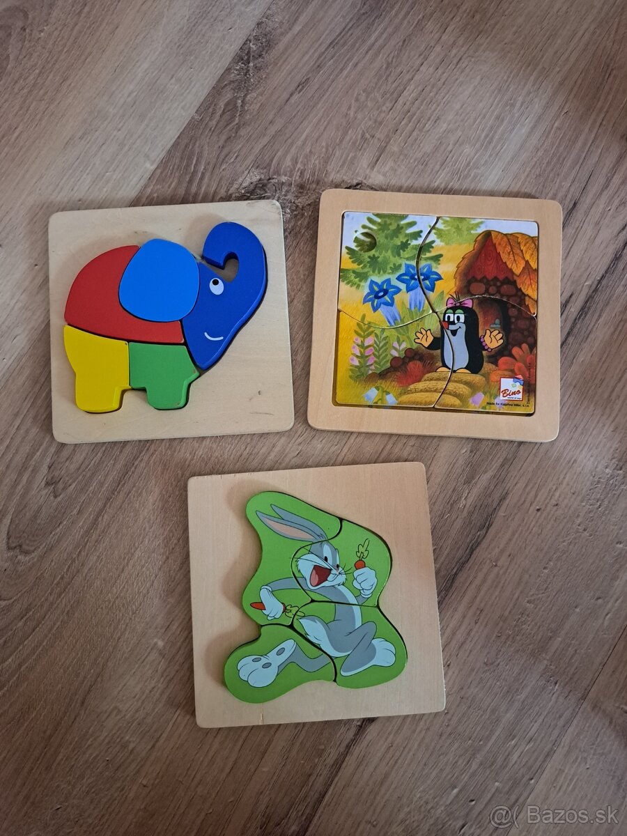 Drevené puzzle
