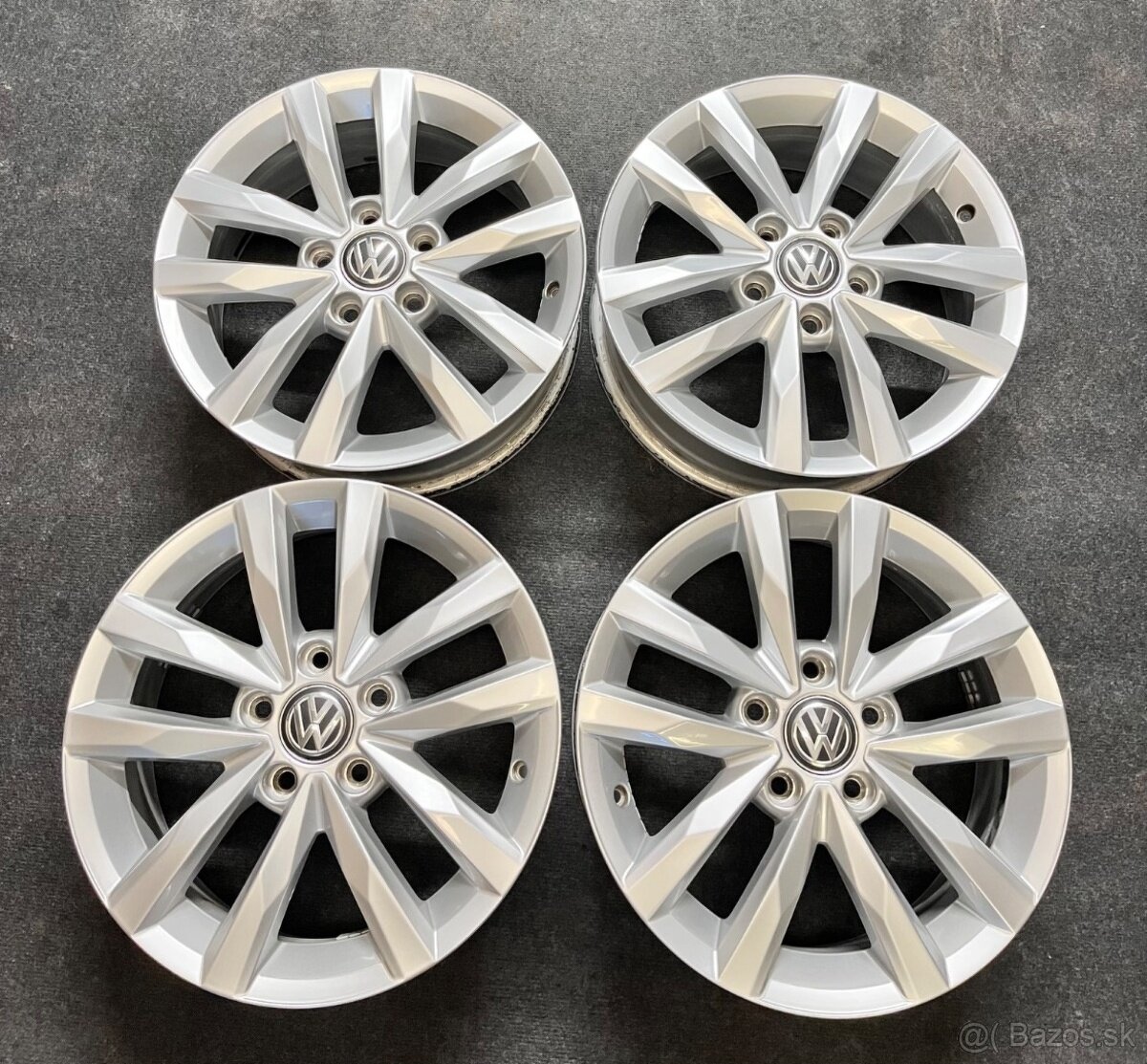 5x112 R16 originál alu VW Touran - ET 48 - TOP STAV