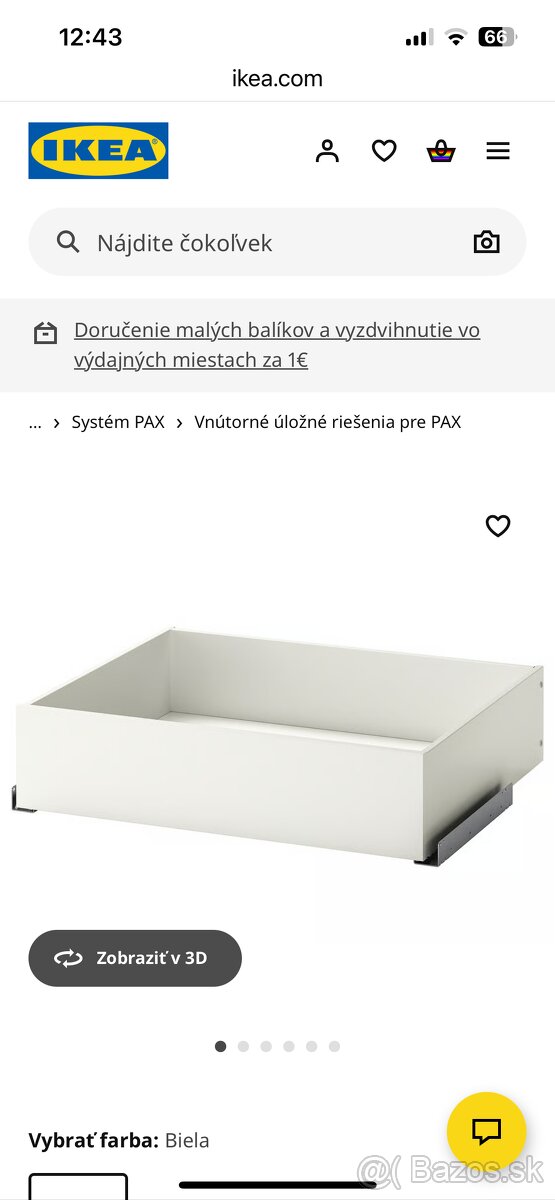 Zásuvka komplement
