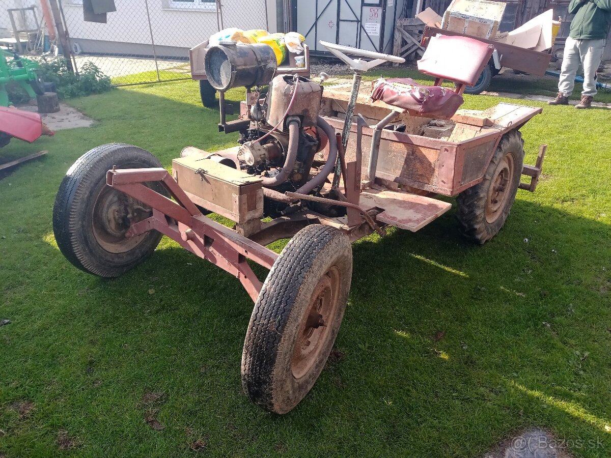 Predám malotraktor domácej výroby Jawa 250