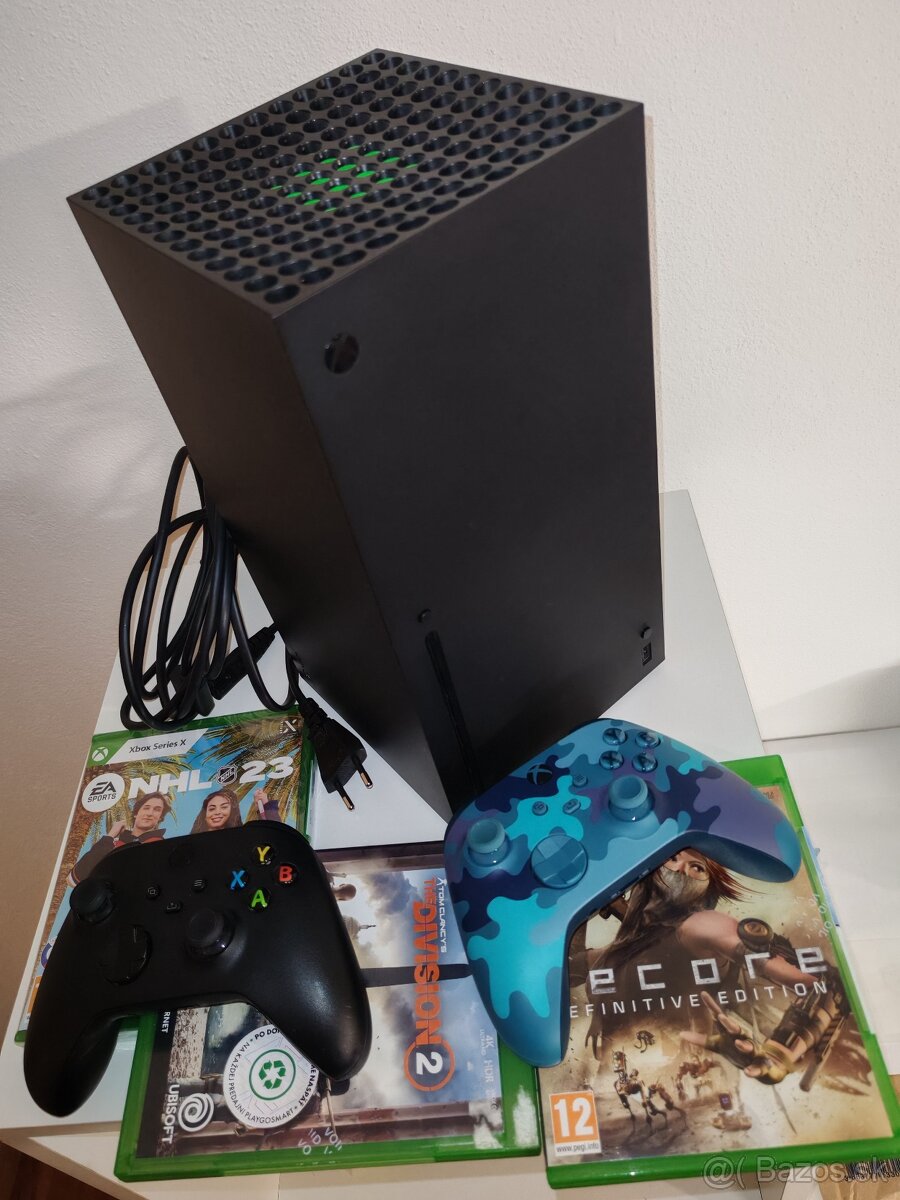 Xbox series X, 2x ovládač