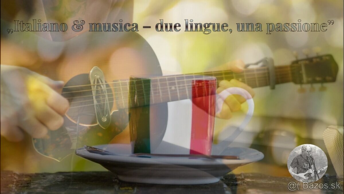 Doucovanie talianciny(anglictiny) & hry na gitaru(ukulele)