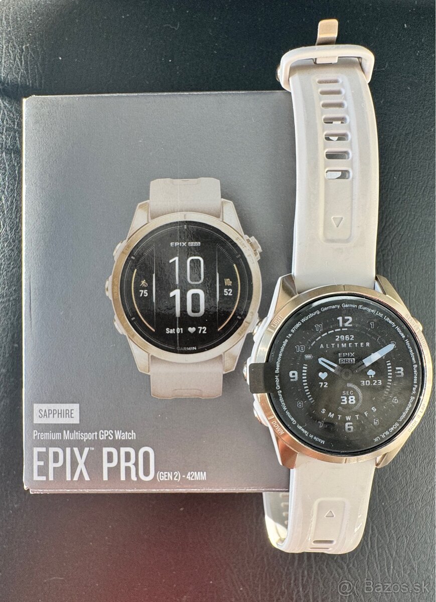 Garmin epix Pro (Gen 2) Glass - 42 mm - Silver