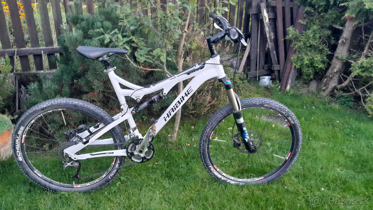Predám celoodpružený horský bicykel Haibike