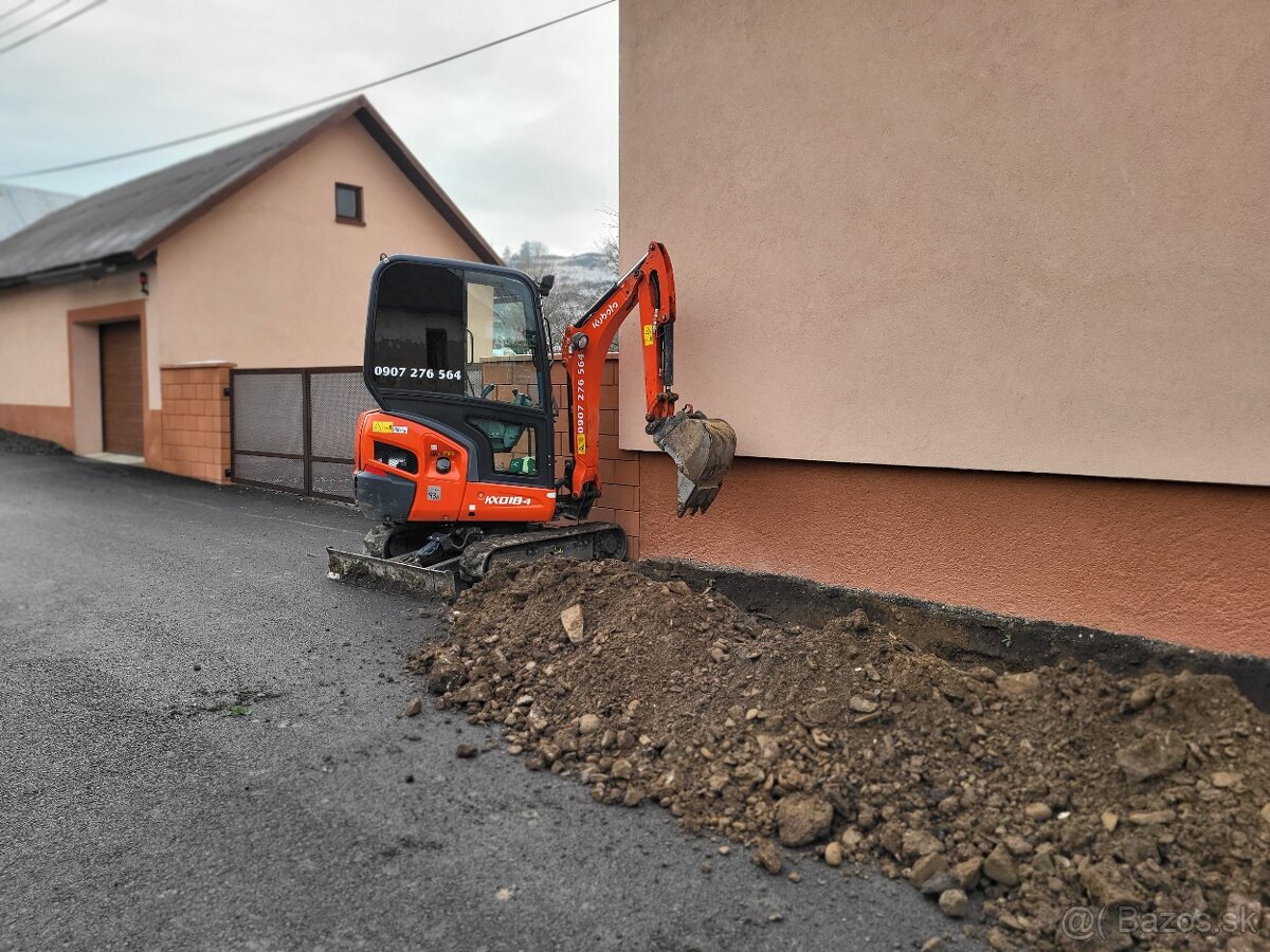 Zemné a výkopové práce,buracie prace.