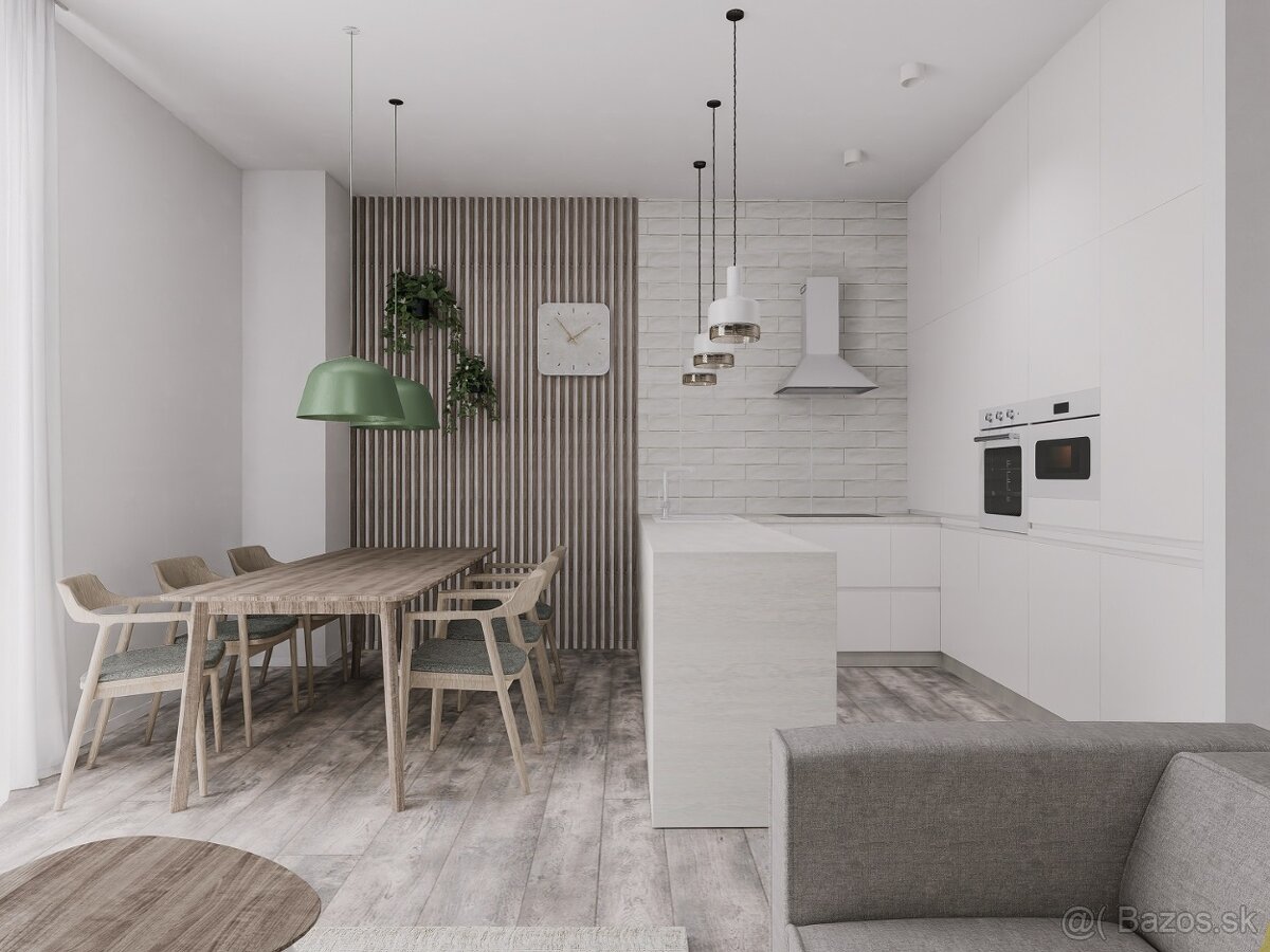 3-izbový byt TYP ,,F" v TRIKOTE VO VRBOVOM, 71,26 m2, balkó