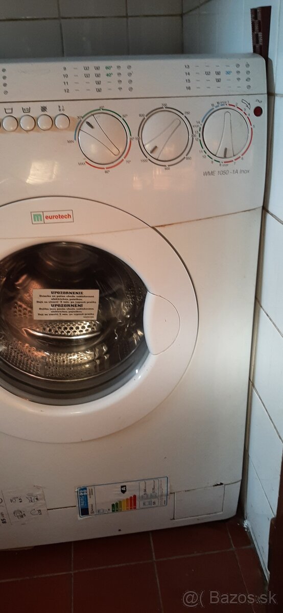 Eurotech automatická práčka
