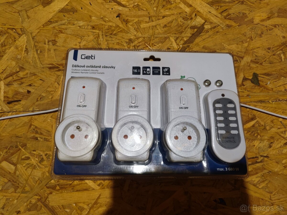 Smart zásuvky na dialkové