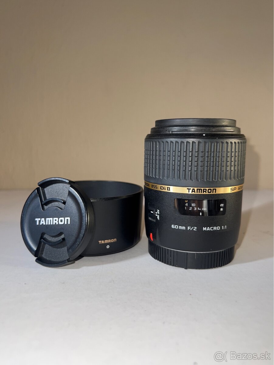 Tamron SP 60mm F/2 Di II Macro 1:1 CANON – 250€