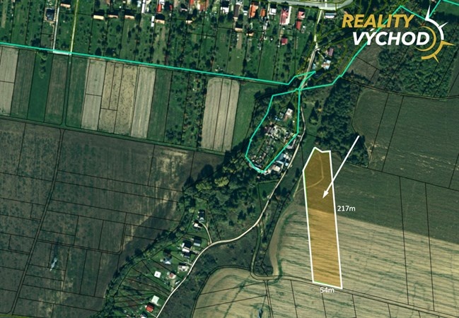 Znížená cena Pozemok Čakanovce, Košice - okolie