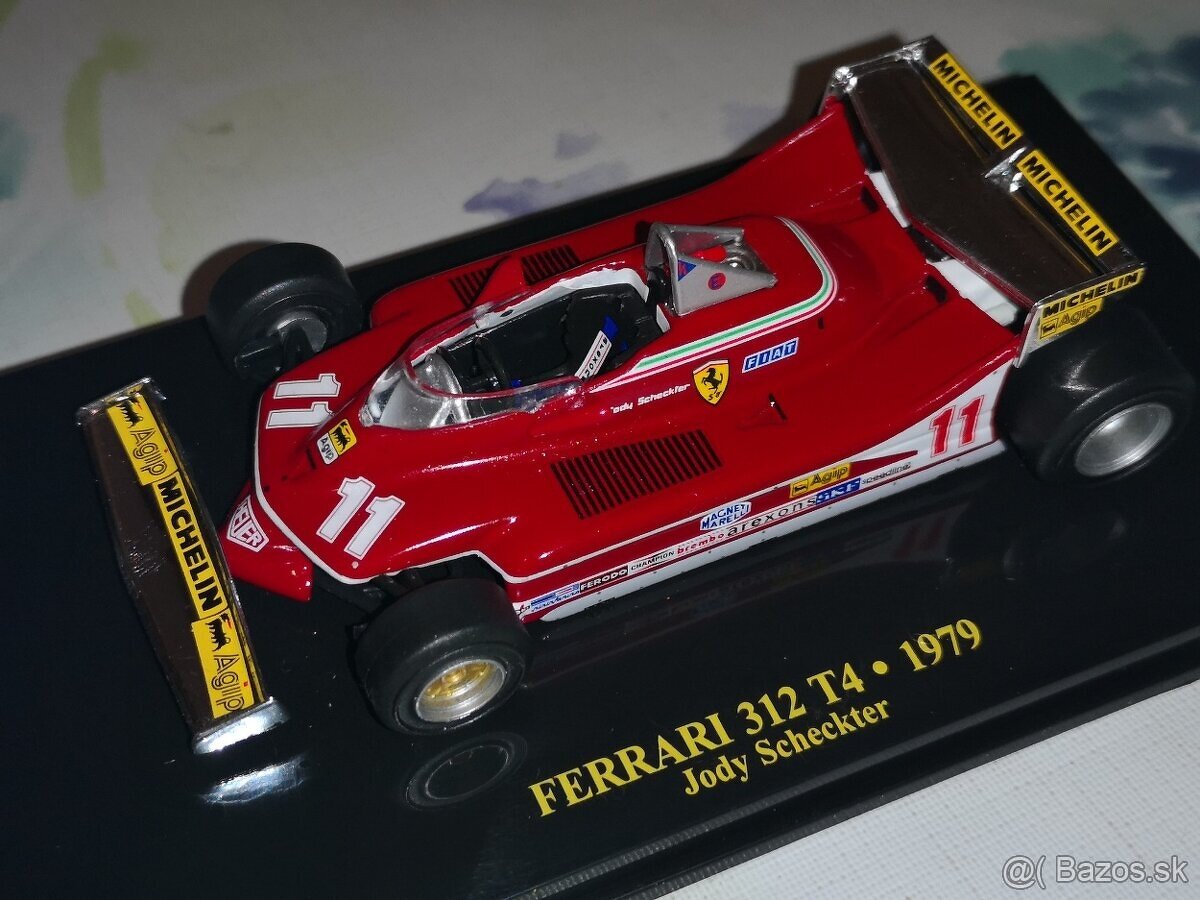 Predám model F1 Ferrari 312 T4 1979, Jody Scheckter1:43