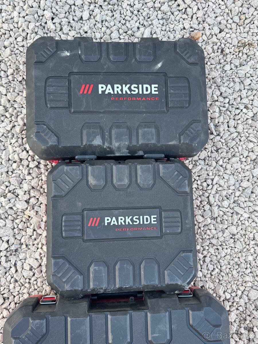 Predam kufre z AKU náradia Parkside