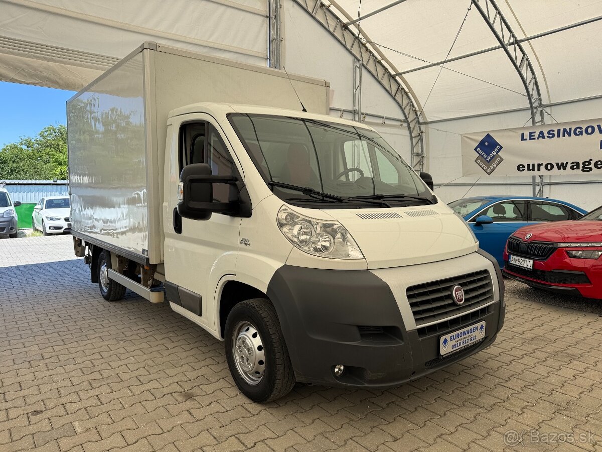 Fiat Ducato 2,3 Multijet 130 PS skriňa s hydraulickým čelom