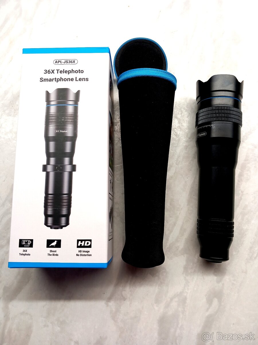 Smartphone 36 x Telephoto.