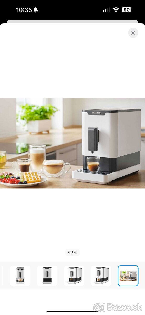 Kavovar Sencor SES 7210WH