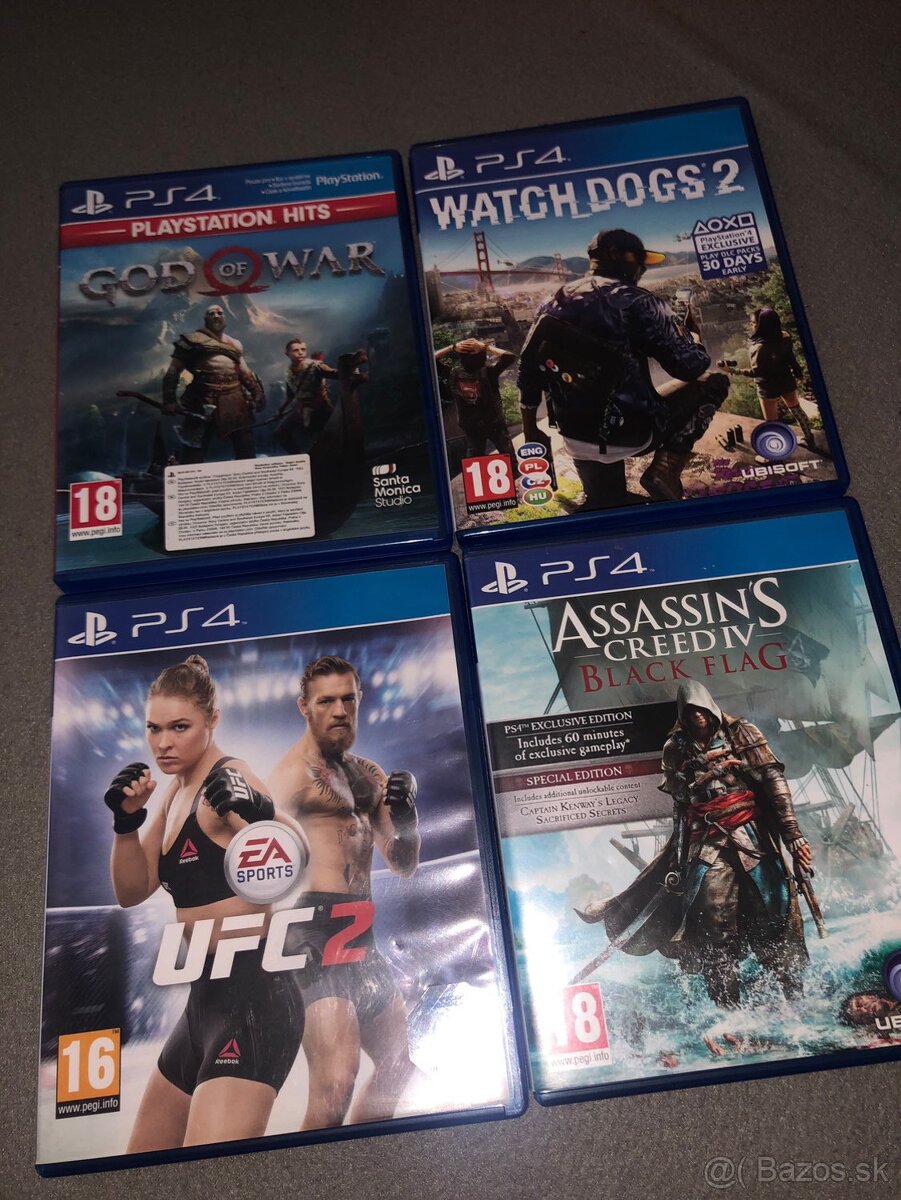 Predam tieto hry na ps4