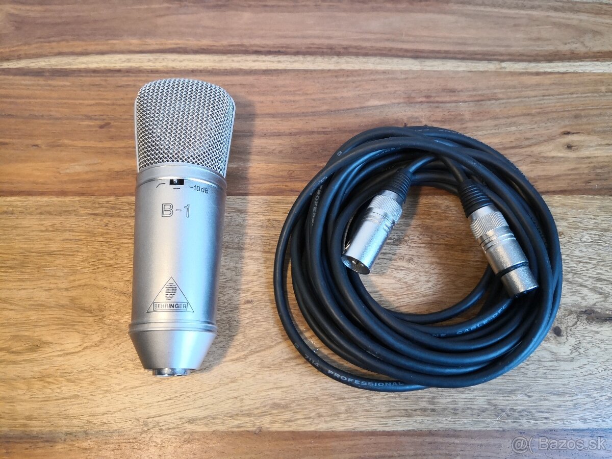 Behringer B-1 kondenzátorový štúdiový mikrofón