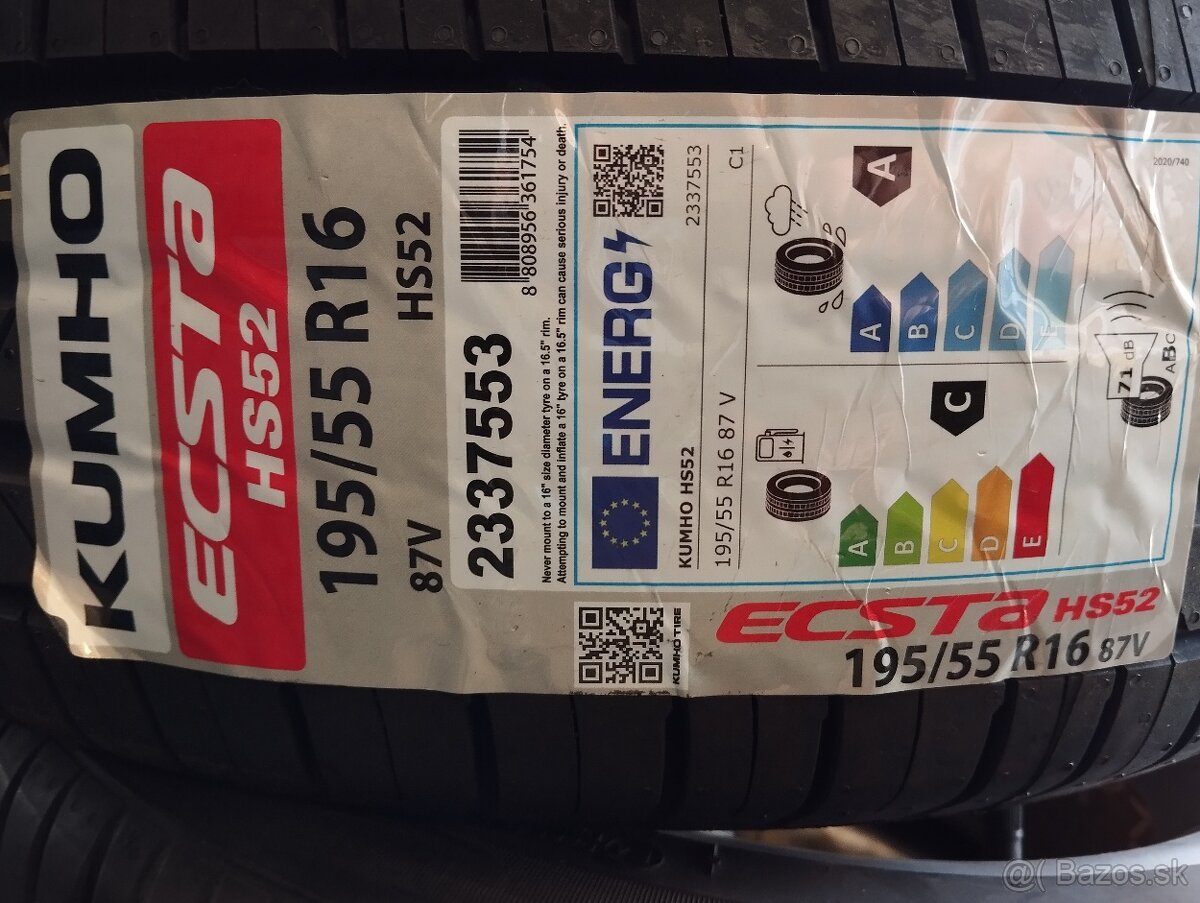 195/55 R16 kumho leto