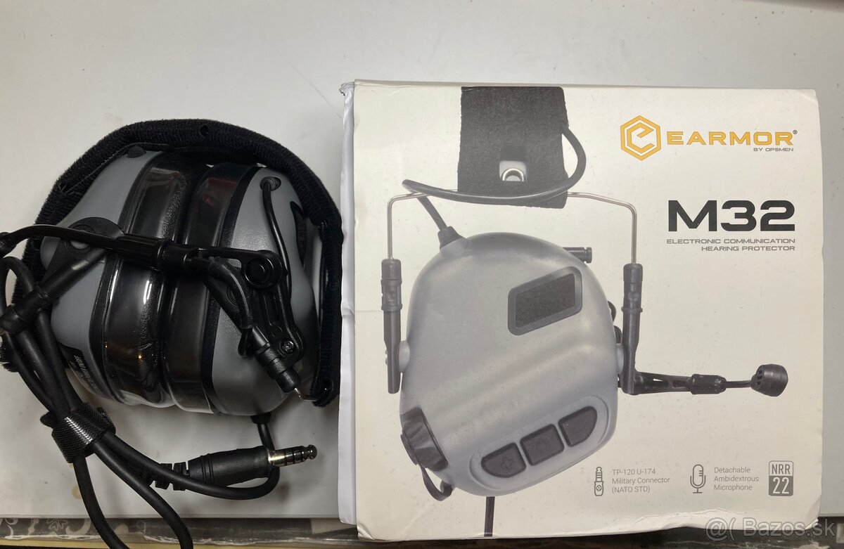 Earmor M32 mod.4 šedé