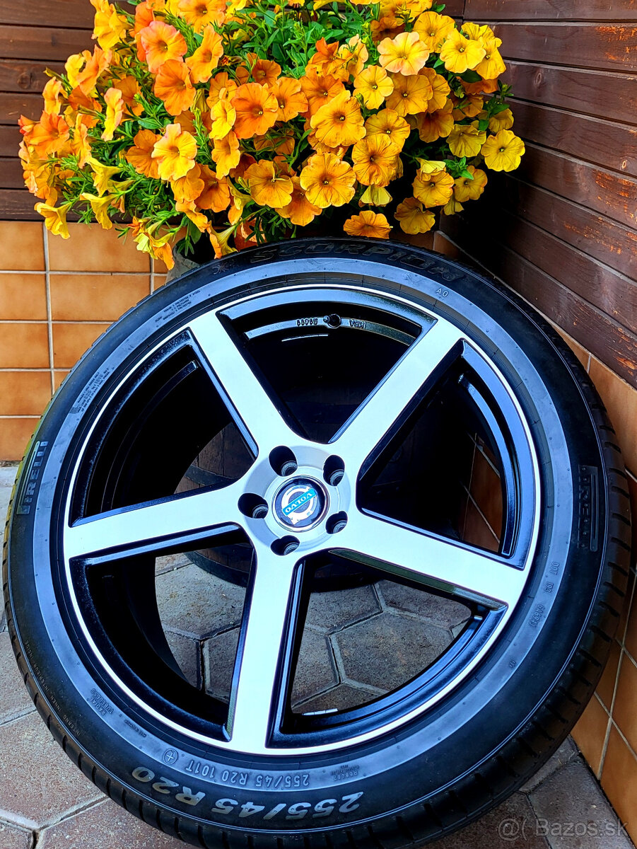 alu R20 5x108, letné pneu 255/45, Volvo XC90