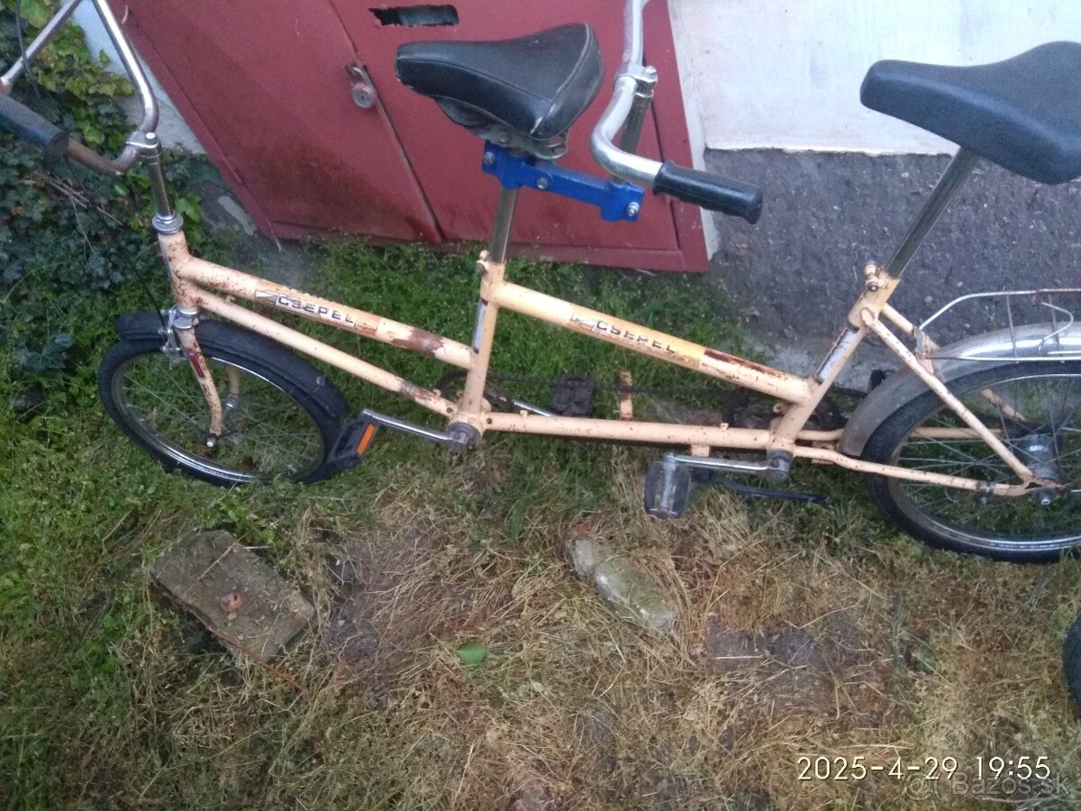 Čepeľ tandemový bicykel