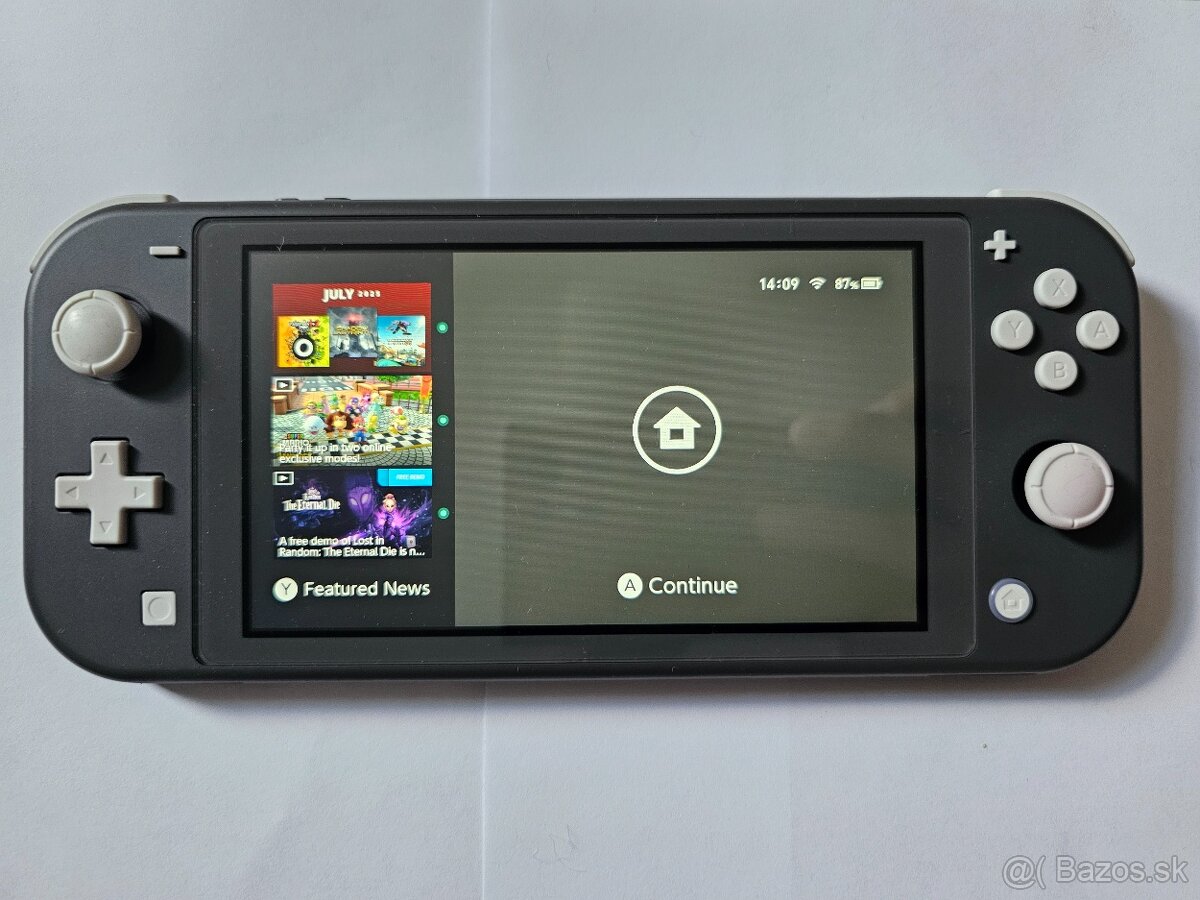 Nintendo Switch Lite+puzdro+microSD