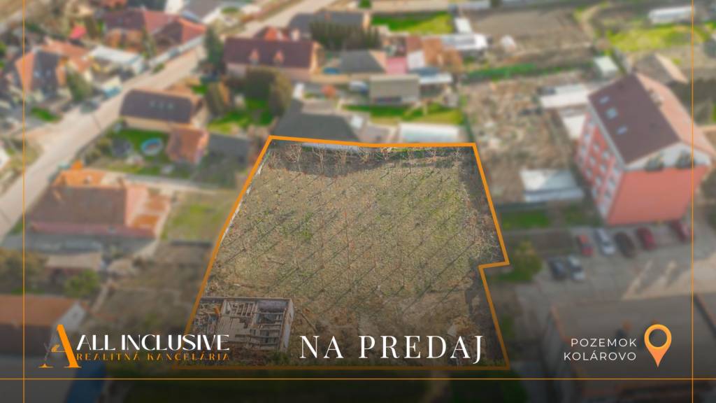 ALL INCLUSIVE l NA PREDAJ ROZĽAHLÝ STAVEBNÝ POZEMOK 1784 M2,