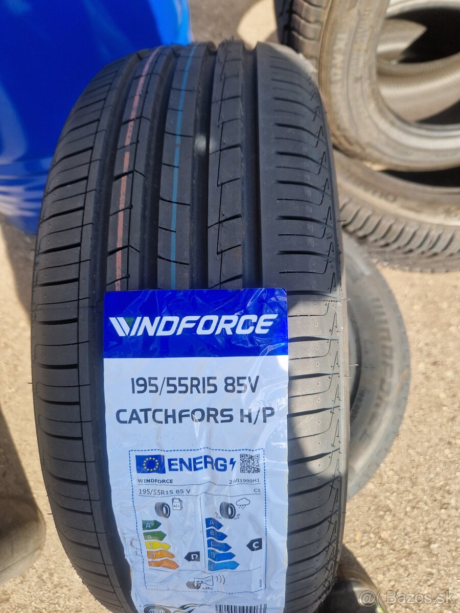195/55R15 letné windforce nove