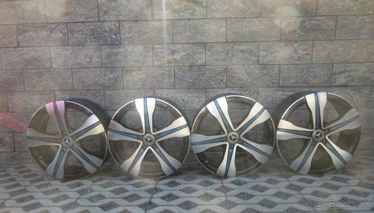 R19 hliníkové disky MERCEDES EQA rozteč 5x112 A2434011500
