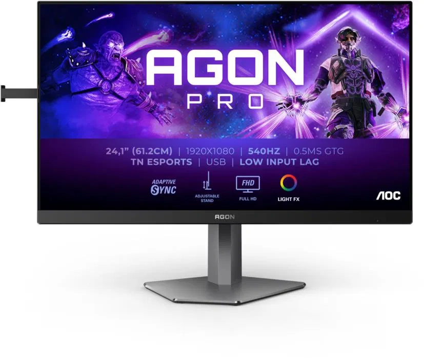 24,1"AOC AGON AG246FK esport 540hz, 0,5 ms,FreeSync Premium