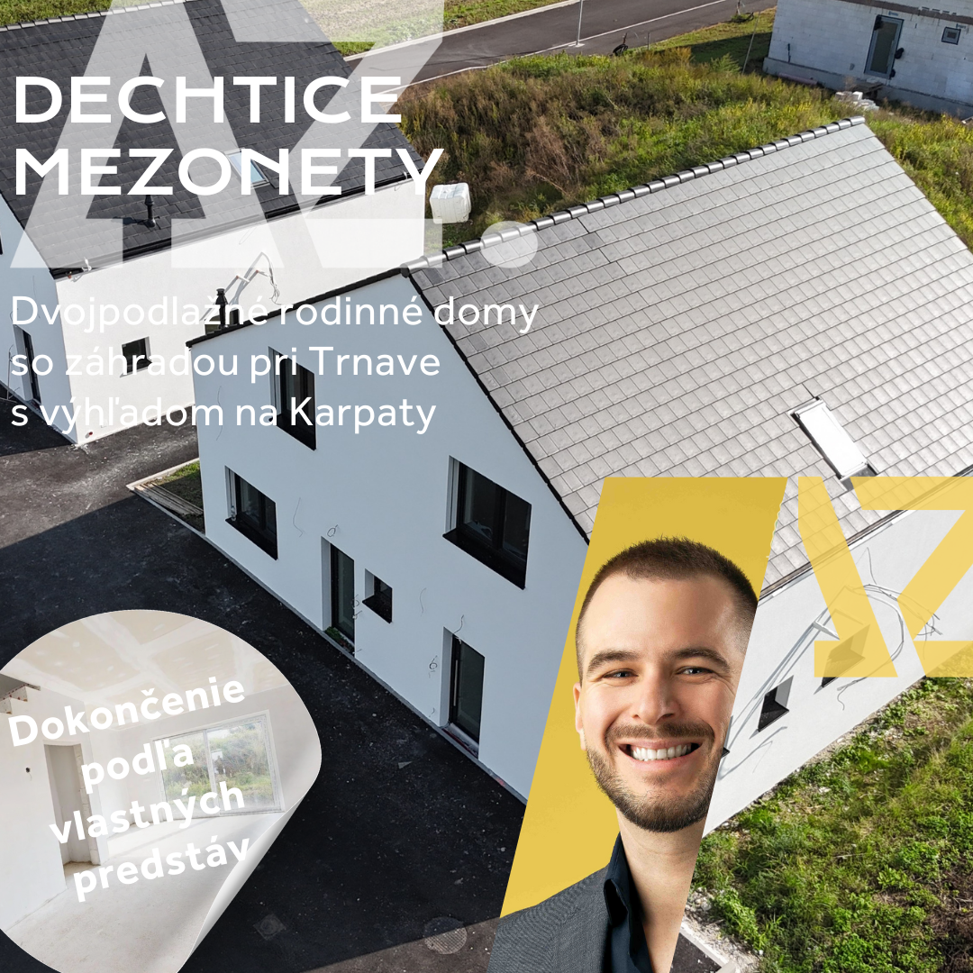 Bývaj v rodinnom dome s pozemokm za cenu bytu v Trnave Mezo