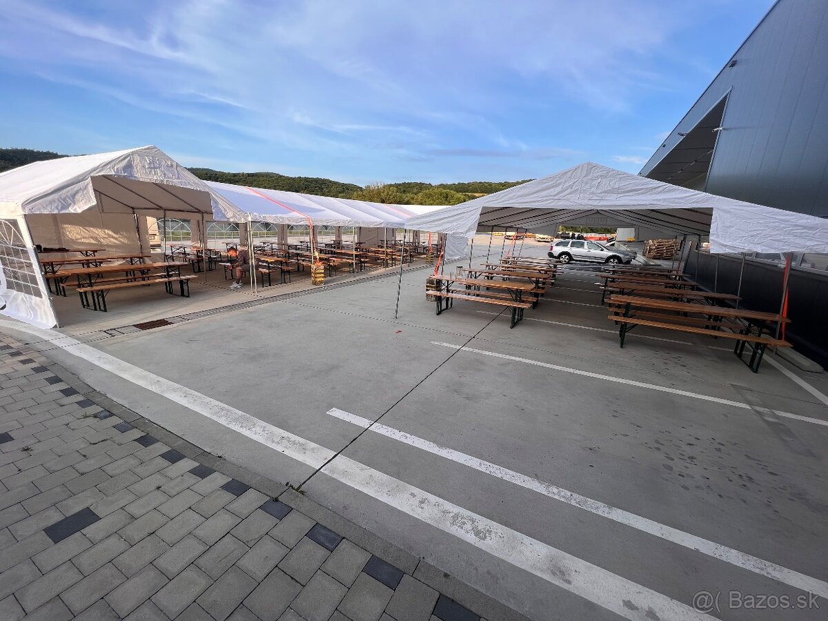 Prenájom stanov, ozvučenie, pivných setov