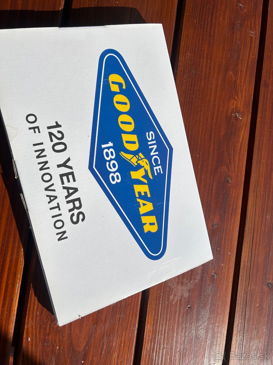 Plechová tabuľa Goodyear