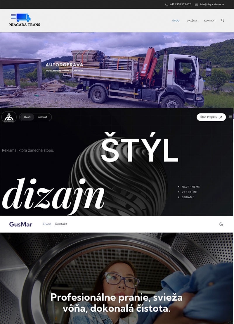 Profesionálna webstránka len za 111 €