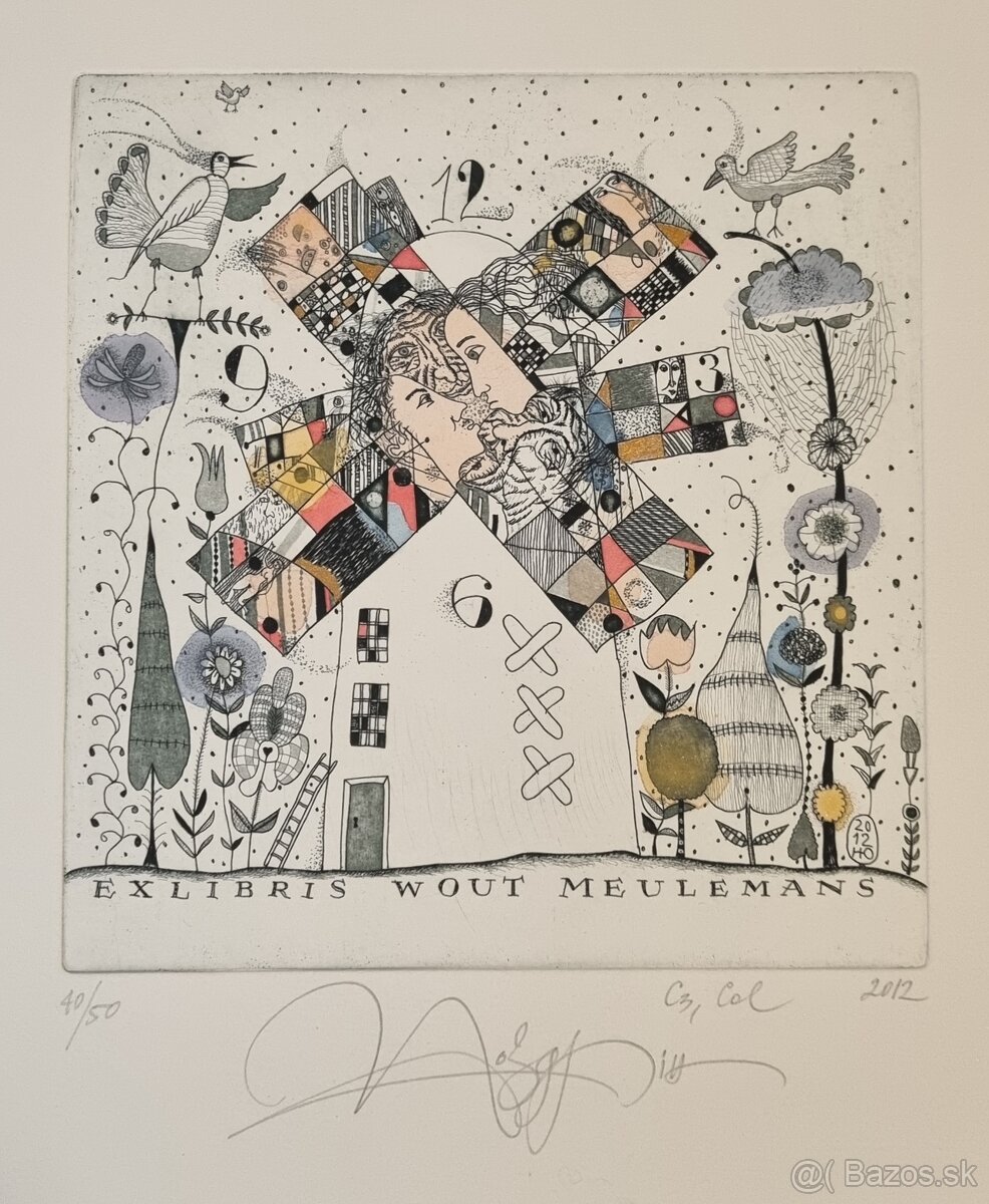 Predám grafiku od Jurij Nozdrin.